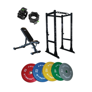 Primal Strength Stealth Power Rack Package