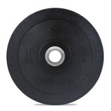 Bodymax Olympic Rubber Bumper Plates - Black Premium Fully Rubber Encased - 5kg to 25kg