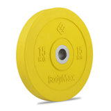 Bodymax Olympic Rubber Bumper Plates - Coloured Premium Fully Rubber Encased - 10kg to 25kg