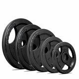 Bodymax Olympic Cast Iron Tri-Grip Weight Disc Plates - Singles