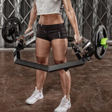 Primal Strength Stealth Commercial Fitness Multi-Grip Olympic Shrug Bar