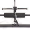 Primal Strength Home Power Rack with Lat Pulldown/Low Row (Matte Black)